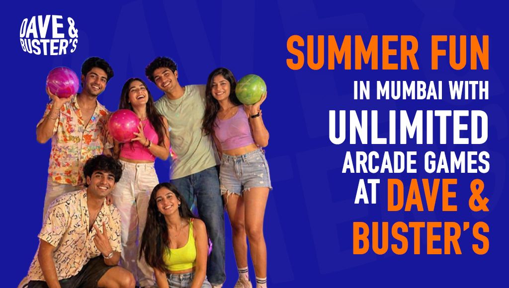Summer Fun in Mumbai: Unleash Unlimited Arcade Games at Dave & Buster’s