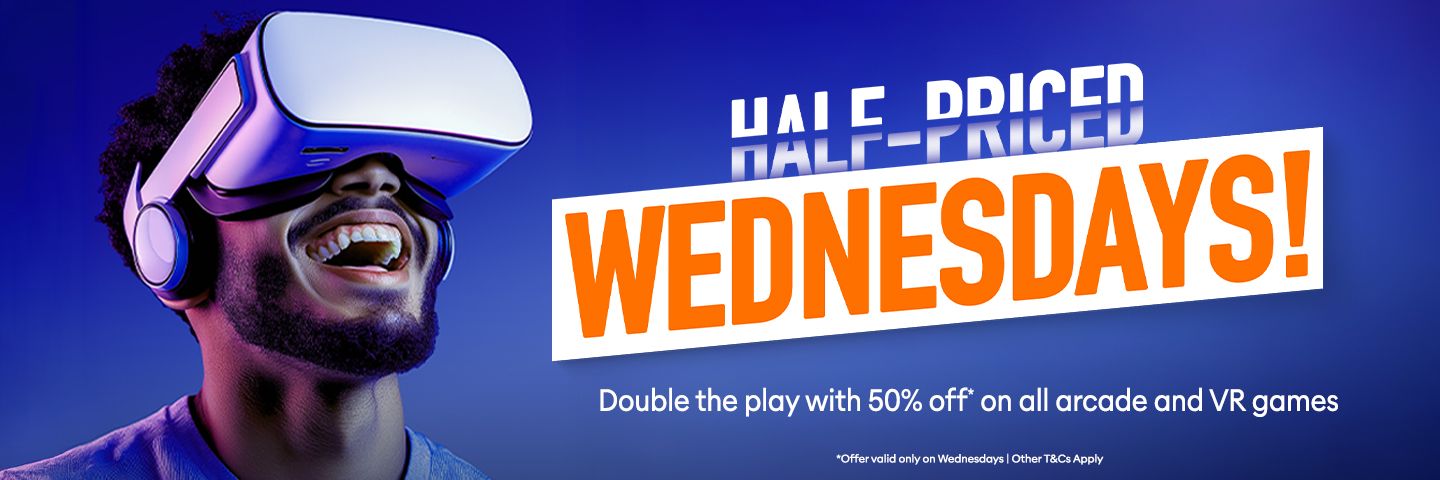 half priced wednesday