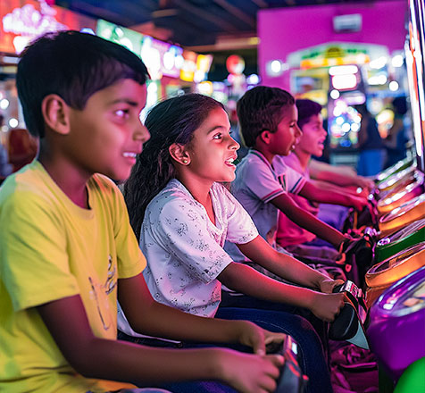 Children Play Games
