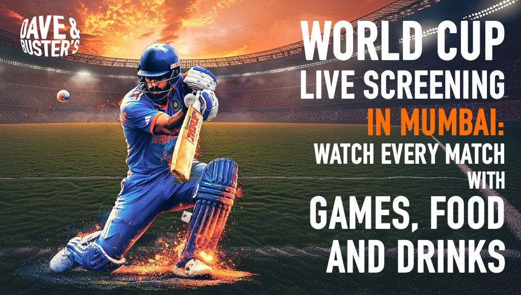 World Cup Live Screening in Mumbai: Watch Every Match with Games, Food & Drinks