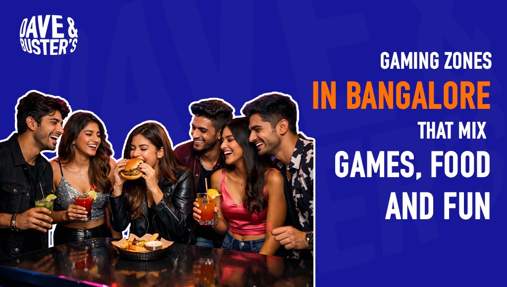 Gaming Zones in Bangalore That Mix Games, Food & Fun