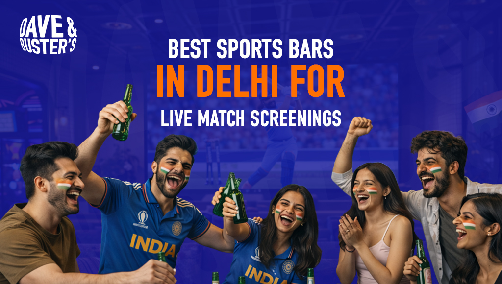 Best Sports Bars in Delhi for Live Match Screenings